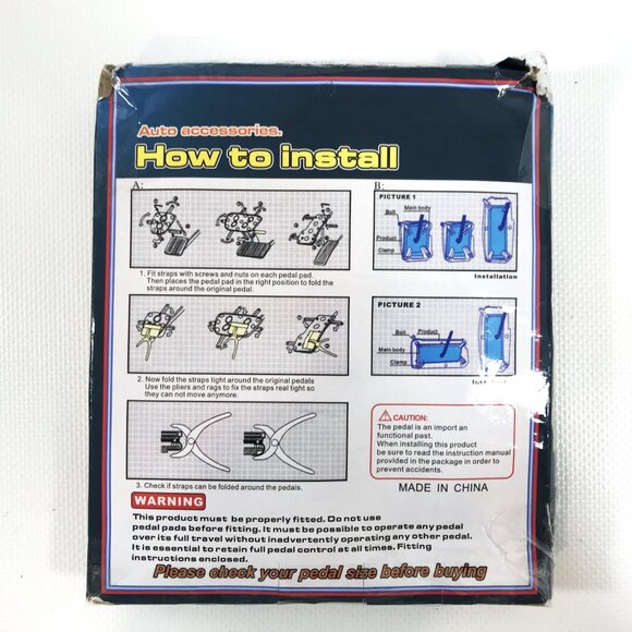 Non Slip Pedal Covers Red - Picture 6 of 10